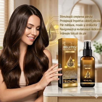Ser Concentrat cu Biotină pentru Creșterea Părului și Anti-Cădere